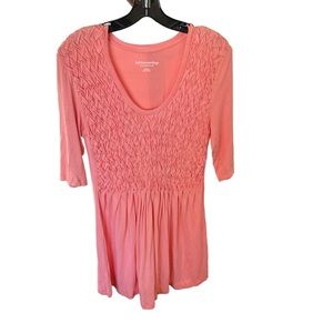 Soft Surroundings Peach Tunic
Size Medium